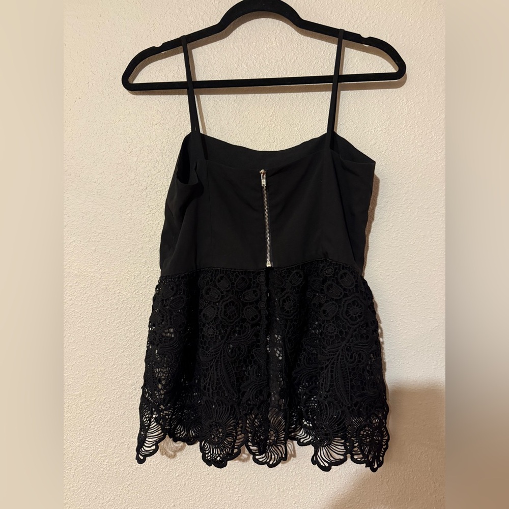 AFTER MARKET LACE DETAIL TANK TOP SMALL - Picture 3 of 4